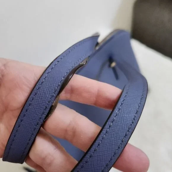 Kate Spade NY Women's Periwinkle Inner Pockets Bottom Studded Tote Bag Purse - Picture 3 of 16